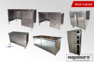 work_cabinet_nagamaro, dapur stainless, dapur masak stainless