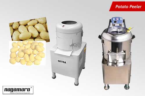 Potato Peeler Saat dipakai di Dapur Komersial potato peeler nagamaro