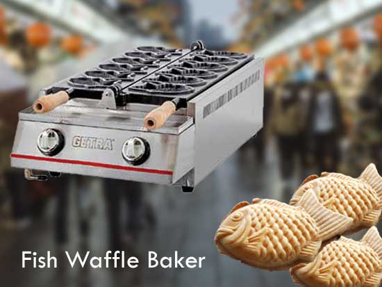 Buat Taiyaki Pakai Fish Waffle Baker fish waffle baker, taiyaki, nagamaro