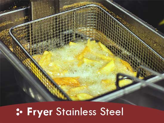 fryer stainless, saringan stainless, nagamaro