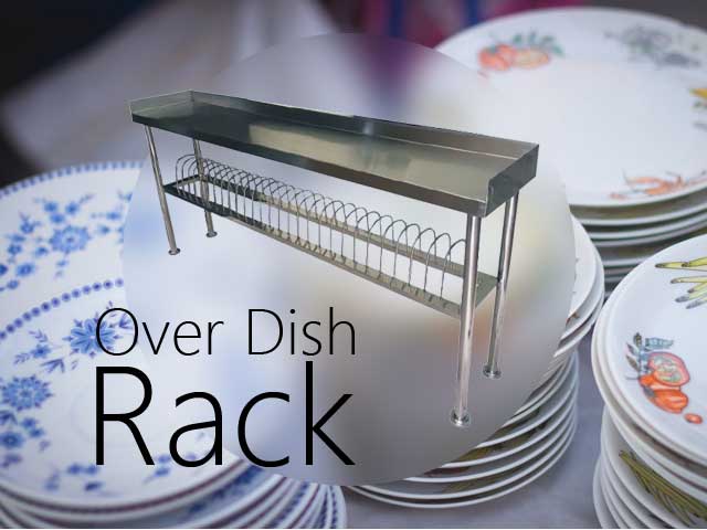 over dish rack, rak piring stainless, rak piring, nagamaro