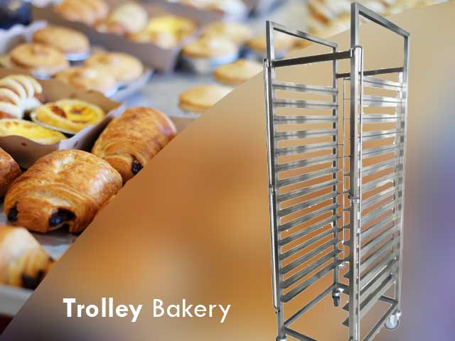 trolley bakery stainless, nagamaro
