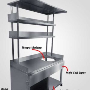 Stove Counter Table, nagamaro