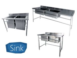 sink stainless, nagamaro, dapur masak stainless