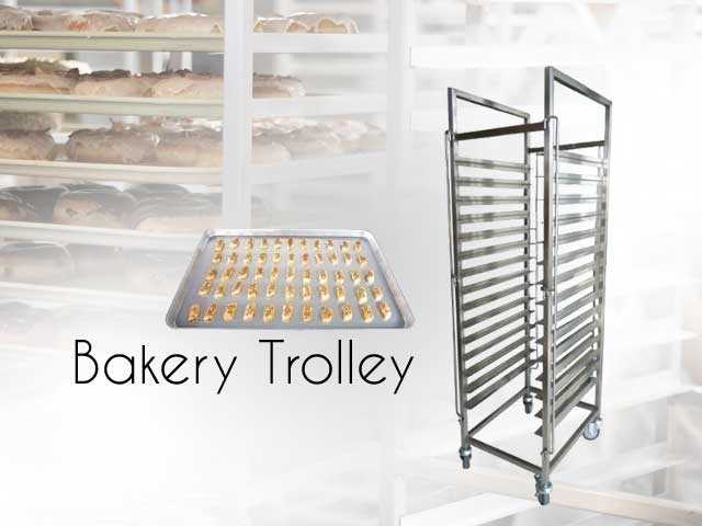 rack trolley stainless, nagamaro