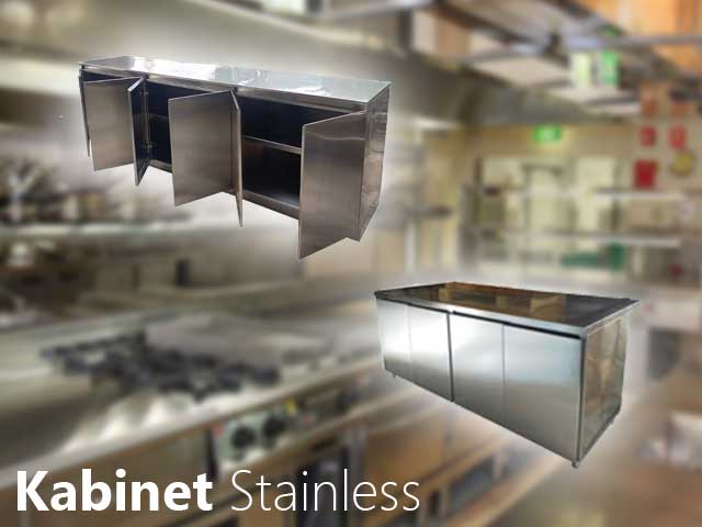 kabinet dapur stainless, nagamaro