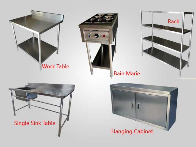 peralatan dapu stainless bandung, nagamaro