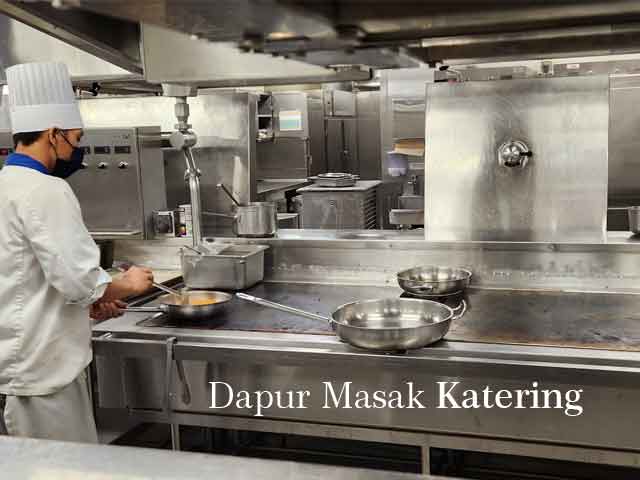 dapur masak katering, nagamaro