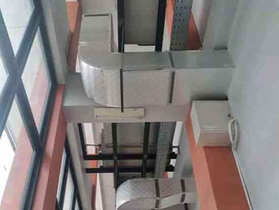 ducting dapur restoran, nagamaro