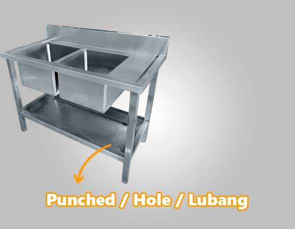 peralatan dapur stainless, custom stainless, nagamaro