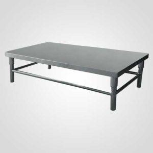 short work table with cross bar, nagamaro