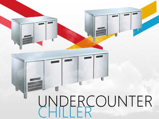 undercounter chiller dapur komersil, nagamaro