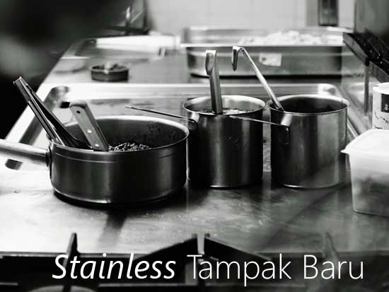 stainless tampak baru, nagamaro