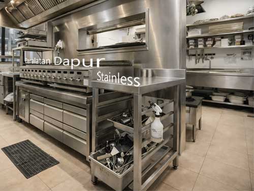 ganti peralatan dapur stainless, nagamaro