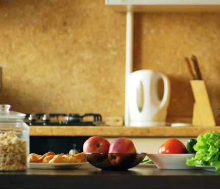 meja stainless rumah, nagamaro